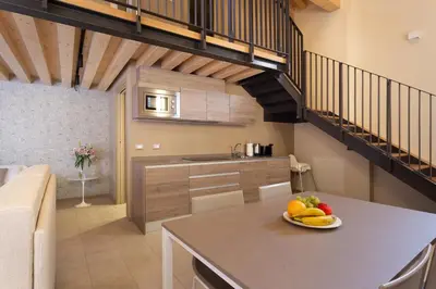 Area soggiorno di Residence 8 Loft