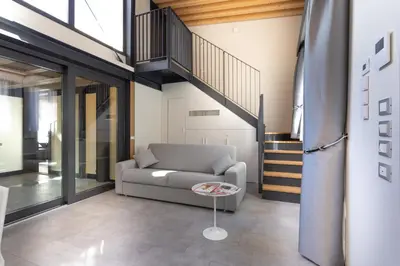 Area soggiorno di Residence 8 Loft