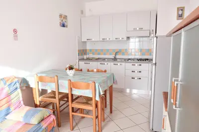 Cucina o angolo cottura di Homely flat with pool-Beahost