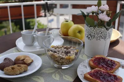 Cibo presso il bed & breakfast o nelle vicinanze