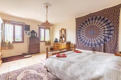Letto o letti in una camera di Casa Felice