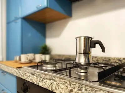 Cucina o angolo cottura di CIVICO 57 Al Santo - PADOVA