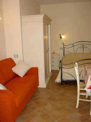 Letto o letti in una camera di Agriturismo Monteortone