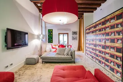 Area soggiorno di La Corte dei Cuoridoro 1-Refreshed in 2025!