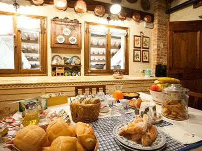 Cibo presso il bed & breakfast o nelle vicinanze