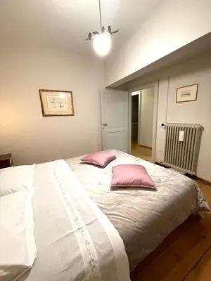 Letto o letti in una camera di Villa Vitturi