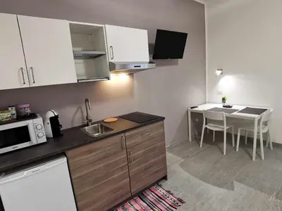 Cucina o angolo cottura di Casa Belfiore Vicenza Via Medici 17