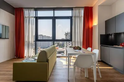 Area soggiorno di HTM Venice Suite by Halldis