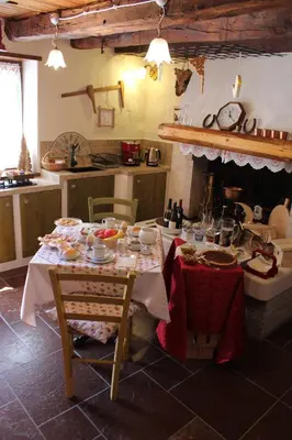 Cibo presso il bed & breakfast o nelle vicinanze