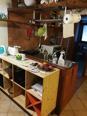 Cucina o angolo cottura di El Bagolo - VENEZIA