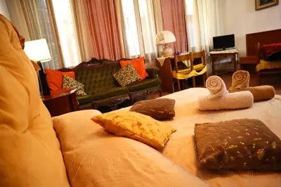Area soggiorno di VENICE RAINBOW APARTMENT (RIALTO)