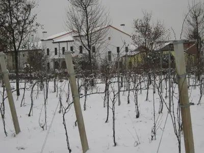 Villa Gaudio durante l'inverno