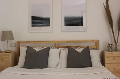 Letto o letti in una camera di Casa Vacanze Giorgetta 1 piano