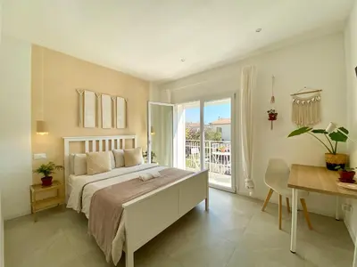 Letto o letti in una camera di Pathos Guest House