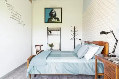 Letto o letti in una camera di Bed & Breakfast Corte Zen