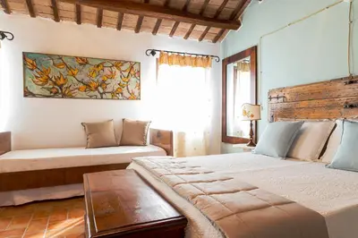 Letto o letti in una camera di Bed & Breakfast Corte Zen