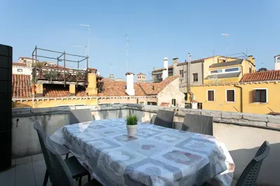 Balcone o terrazza di Corte del Tintor Apartments