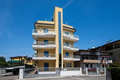 Edificio in cui si trova l'aparthotel