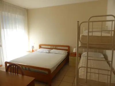 Letto o letti in una camera di RESIDENCE PLAYA