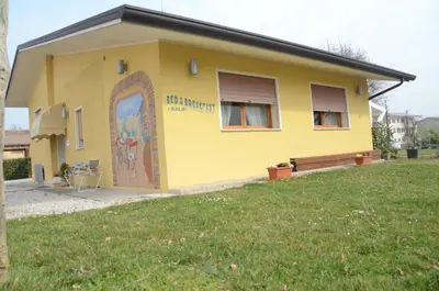 Edificio in cui si trova il bed & breakfast