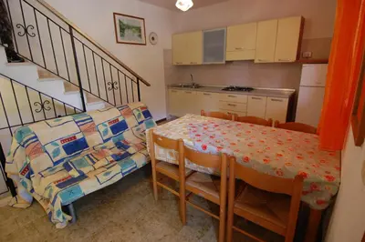 Cucina o angolo cottura di Villa Ezia