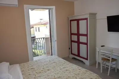 Letto o letti in una camera di Cozy apartment in Romano D'ezzelino 45 m² with secured garden