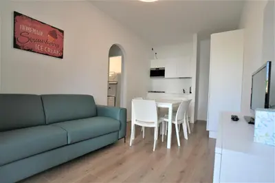 TV o dispositivi per l'intrattenimento presso Residence Houston