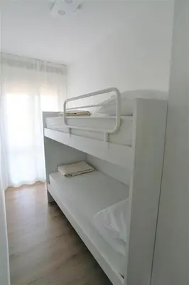 Letto o letti in una camera di Residence Houston