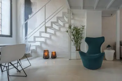 Area soggiorno di Fornace Loft with Dependance R&R