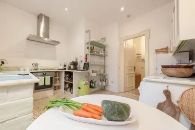 Cucina o angolo cottura di Ca' Erizzo dream apartment, spectacular views from the amazing terrace!