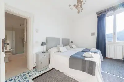 Letto o letti in una camera di Ca' Erizzo dream apartment, spectacular views from the amazing terrace!