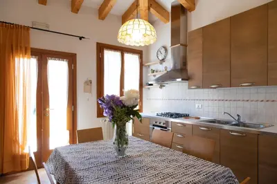 Cucina o angolo cottura di Dimora Marina - Isola di Pellestrina Ve