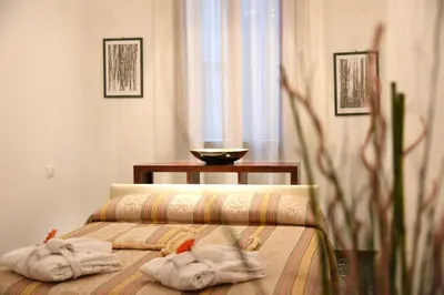 Letto o letti in una camera di Corte Coppo Superior Apartment