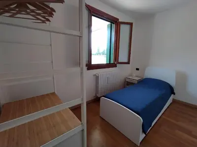 Letto o letti in una camera di Ca' Emma Teolo