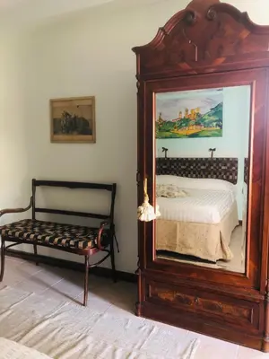 Letto o letti in una camera di Tavern di Arqua'