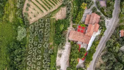 Vista aerea di Tavern di Arqua'
