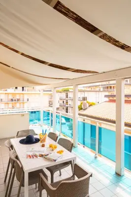 Piscina di Appartamenti Casa De Lazzari - Piazza Brescia - Adria Holiday Jesolo - FAMILY APARTMENTS o nelle vicinanze
