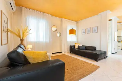 Area soggiorno di Appartamenti Casa De Lazzari - Piazza Brescia - Adria Holiday Jesolo - FAMILY APARTMENTS