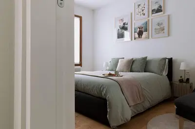 Letto o letti in una camera di Trevisohome FUORI MURA