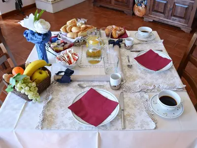 Cibo presso il bed & breakfast o nelle vicinanze