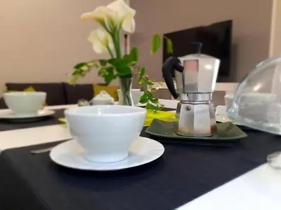 Set per la preparazione di tè e caffè presso Marco's apartment -ideale per Venezia-