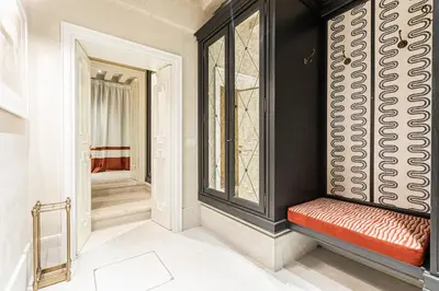 Letto o letti in una camera di L'Opera Divina- Dimora Italia -