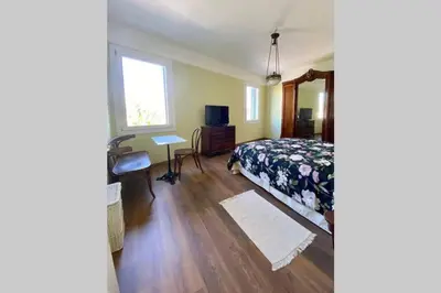 Letto o letti in una camera di Barchessa Ca’ Leon sul naviglio del Brenta