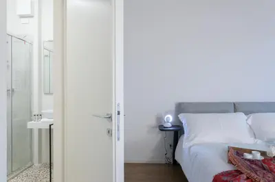 Letto o letti in una camera di Palazzo Venere Apartments