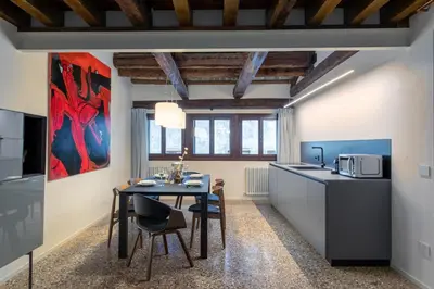 Cucina o angolo cottura di Palazzo Venere Apartments