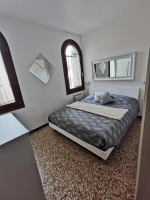 Letto o letti in una camera di Ca Cristallina