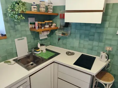 Cucina o angolo cottura di Monolocale luminosissimo