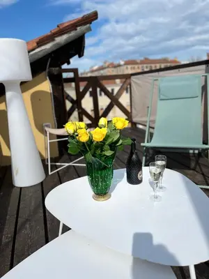 Balcone o terrazza di Casa Virginia direct at the canal Cannaregio with own roof terrace