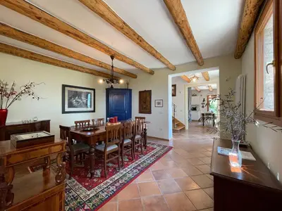 TV o dispositivi per l'intrattenimento presso Villa degli ulivi by Holiday World