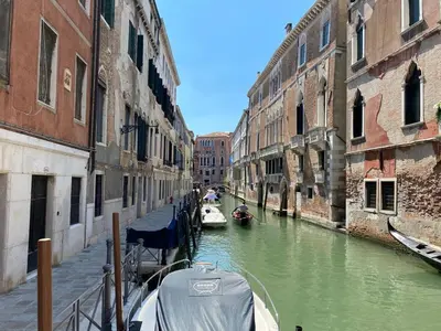 Vista sul fiume nelle vicinanze dell'appartamento